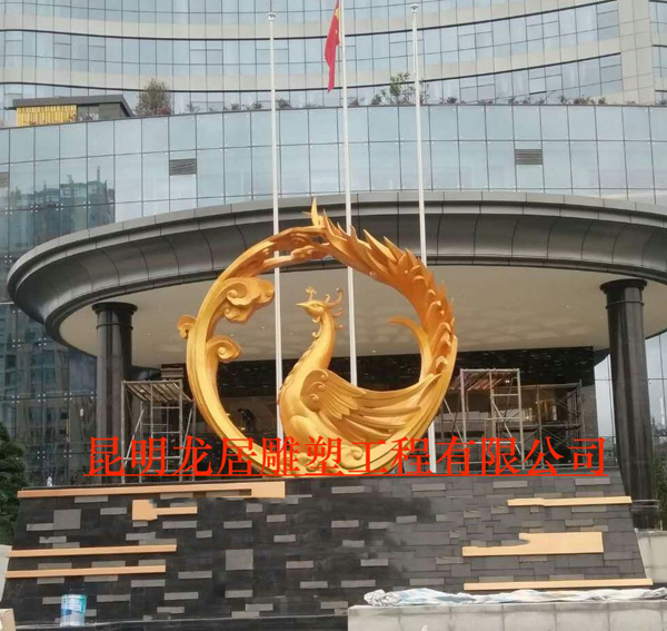 龍居雕塑-鳳凰雕塑實物 龍居雕塑-鳳凰雕塑實物